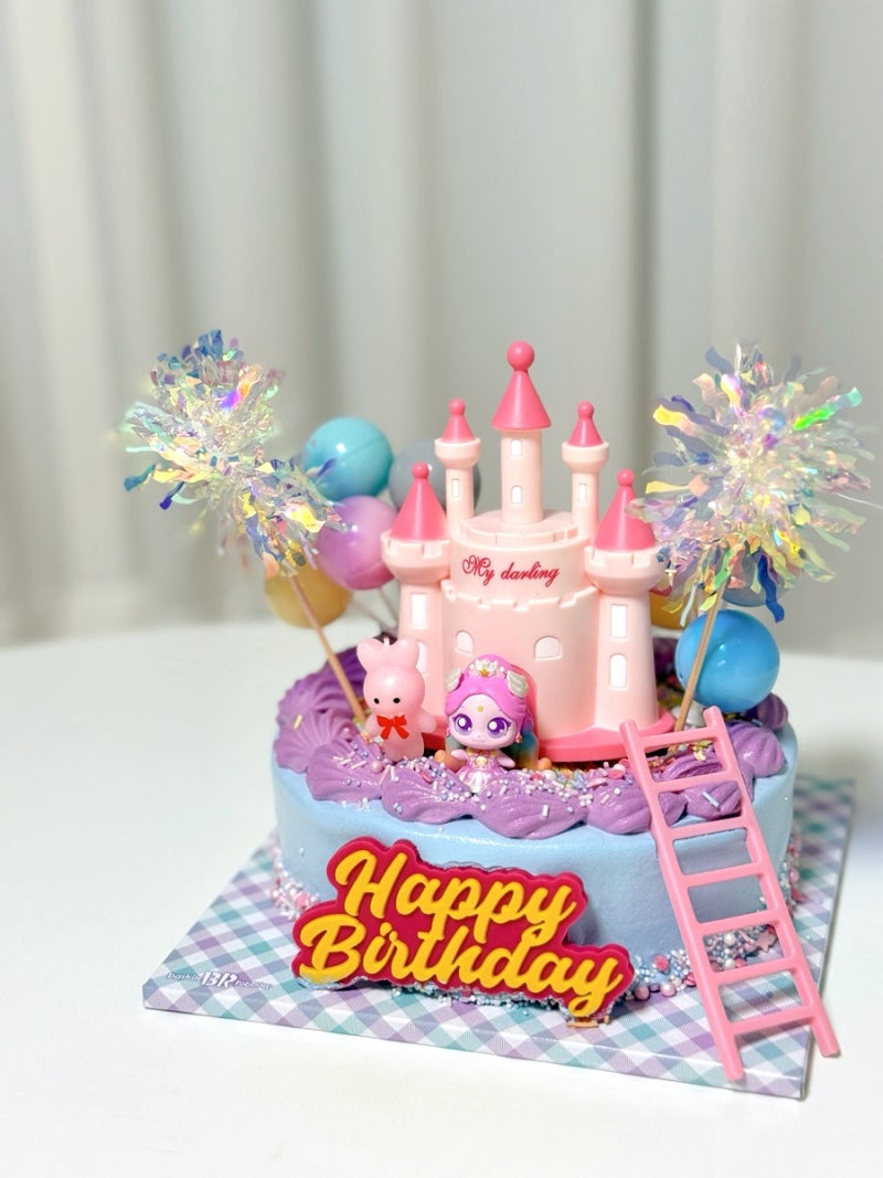 티니핑케이크 오로라핑 케이크 만들기 생일케이크