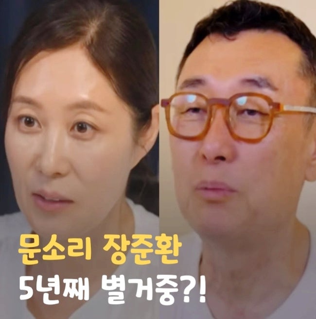 <b>문소리</b> 남편 <b>장준환</b> 감독 자녀 나이 프로필 <b>각집부부</b> 별거 집 공개