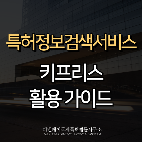  특허 정보검색 서비스, 활용 가이드