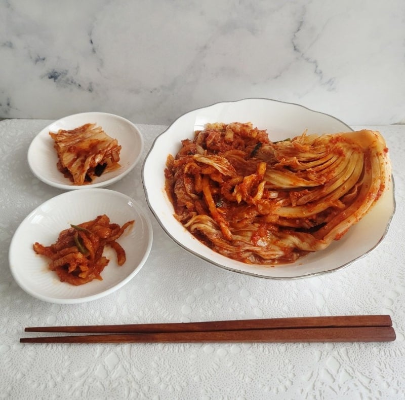 마켓컬리 [조선 호텔 포기 김치 ] 만족스러운 맛 후기