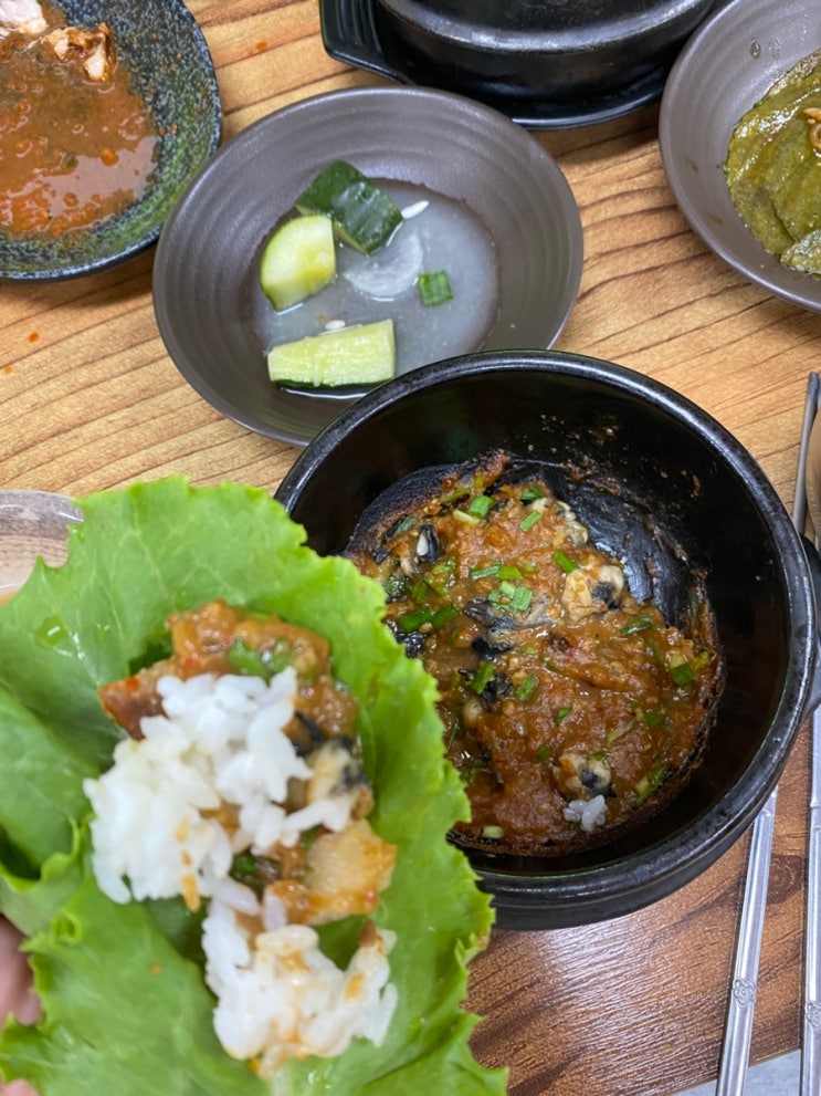  [청양 맛집] 찐 시골밥상 쌈밥집 '구기자우렁쌈밥' 내돈내산 후기