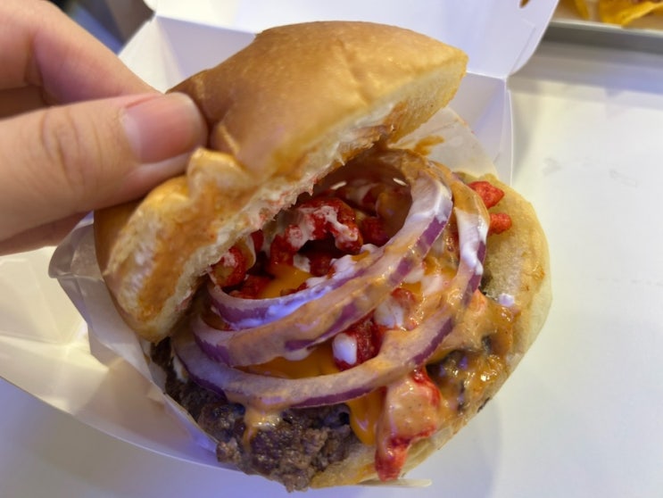 송도 트리플스트리트 맛집 수제버거[더티프라이 송도점]