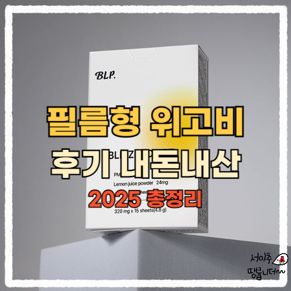  필름형 위고비 후기 내돈내산 2025 총정리 장점 단점 효과 부작용