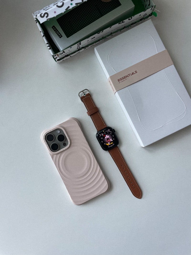 라라슬쇼핑 : 내돈내산 케이스티파이 리플케이스 오트 (블핑 로제 아이폰 케이스) & 애플워치10 가죽스트랩 밴드 후기 : 네이버 블로그