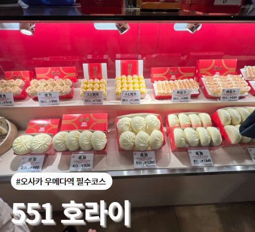  오사카 우메다역 속 숨은 보석, 551호라이에서의 특별한 경험