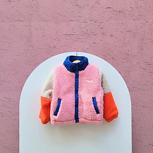 타이니코튼(Tinycottons)25aw 2차 신상 뽀글이 후리스 키즈플리스아노락셋업 집업 셰르파 롱패딩 ....