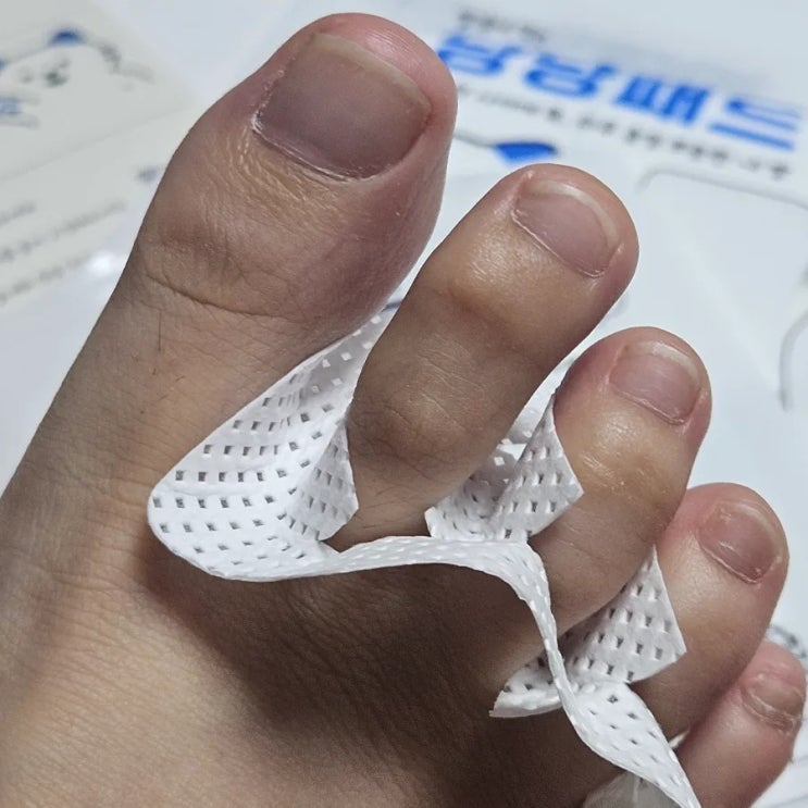  발냄새 제거제 추천 발가락 땀 흡수하는 위생패드 냥냥패드