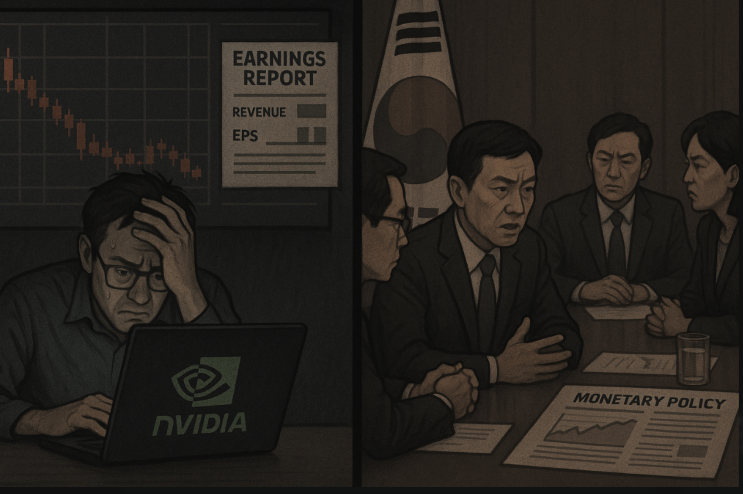 <b>엔비디아 호실적</b>에도 주가 급락! 한은 금통위 D-Day, 결과... 