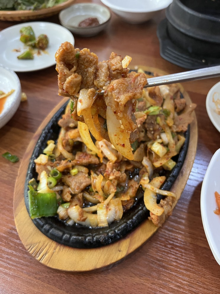  [생생정보통] 청주 가경동 고추장불고기 + 된장찌개 +반찬이 점심특선으로 8000원 (더덕한상)