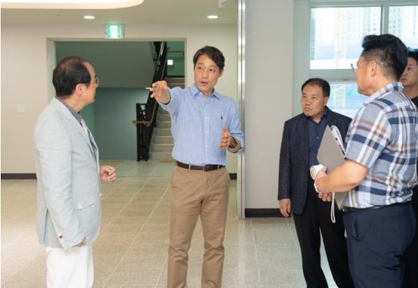 인천시의회 교육위, 인천신검단초교 개교 준비 현장 점검