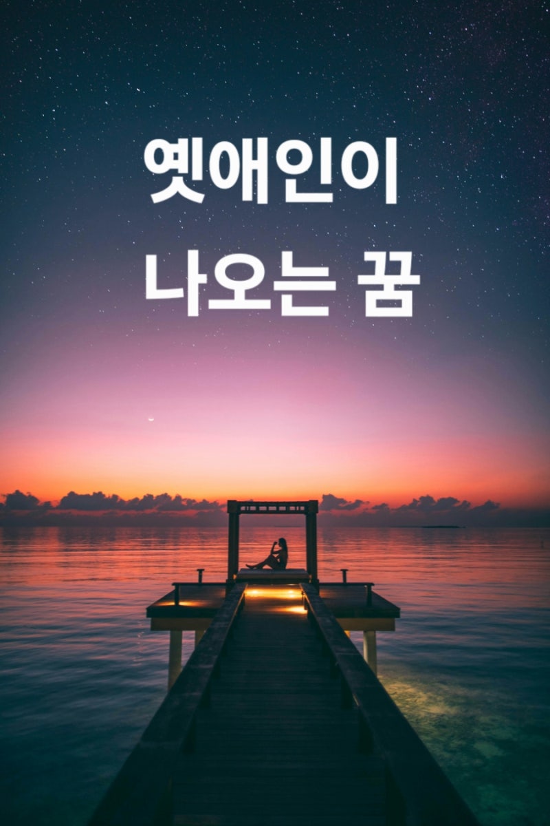 [루나벨의 꿈이야기]옛애인이 나오는 꿈