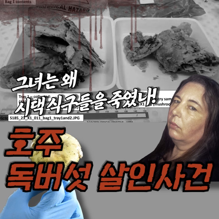 호주 <b>독버섯 살인사건</b> 비프 웰링턴 요리 대접으로 시댁 식구를... 