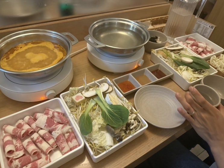 [강남 맛집] 가성비 1인 샤브샤브 맛집 <샤브로21 강남> 내돈내산