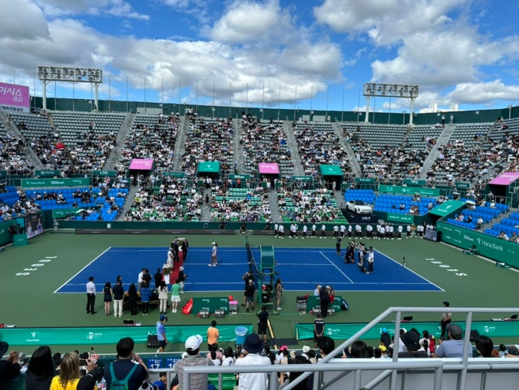 <b>테니스</b>대회 Korea Open 2025... WTA <b>코리아오픈</b> 500 지정석... 