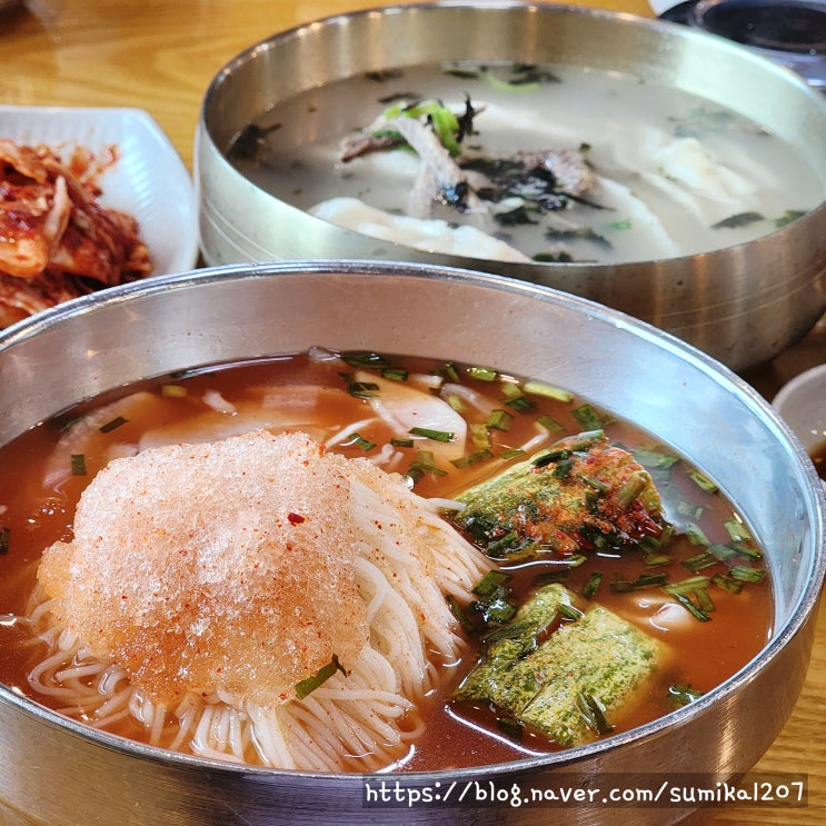  경기도 맛집 원조 개성집 남양주본점 오이소박이국수 만두국
