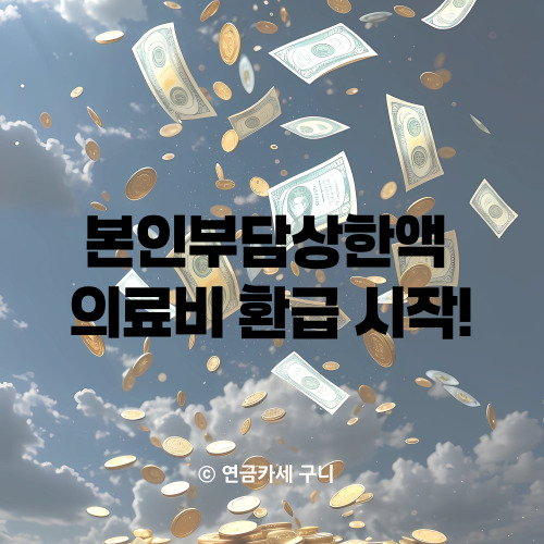  본인부담상한액 의료비 환급 시작!