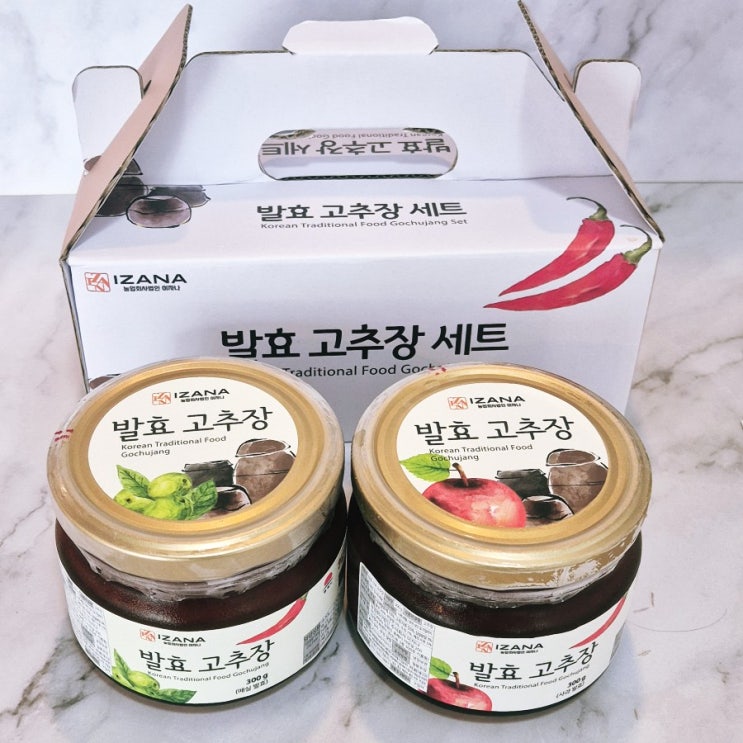  국산고추장 추천 이지나 발효고추장 매실 사과 솔직 후기