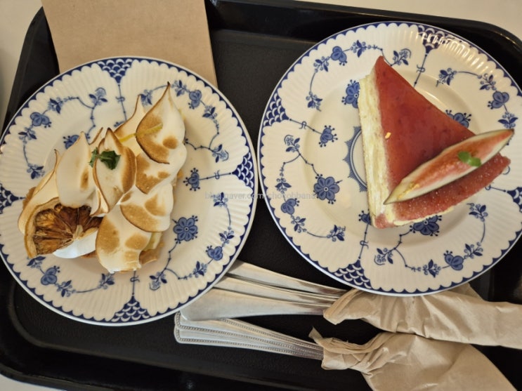  한남라메종 한남동 카페 팥빙수 케이크 타르트 아늑한 분위기 좋은 곳
