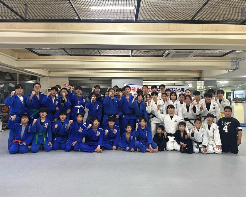 아테네올림픽 금메달리스트 이원희 유도 세미나