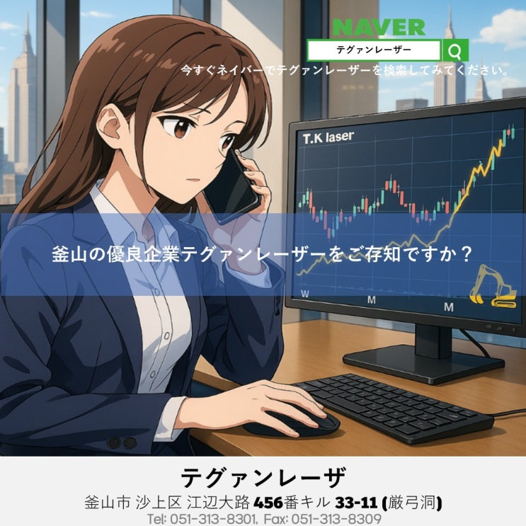  テグァンレーザー；トランプ2.0時代に釜山で必ず守るべき企業【2025年8月28日木曜日付 石橋を叩いて渡れ】