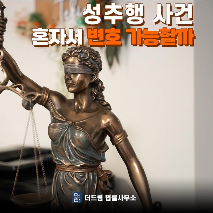  성추행 사건 혼자서 변호가능할까