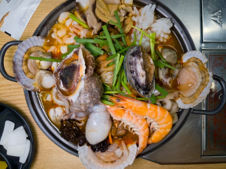  이천짬뽕맛집 동해반점 짬뽕전골과 미니탕수육 풍성한 한 끼
