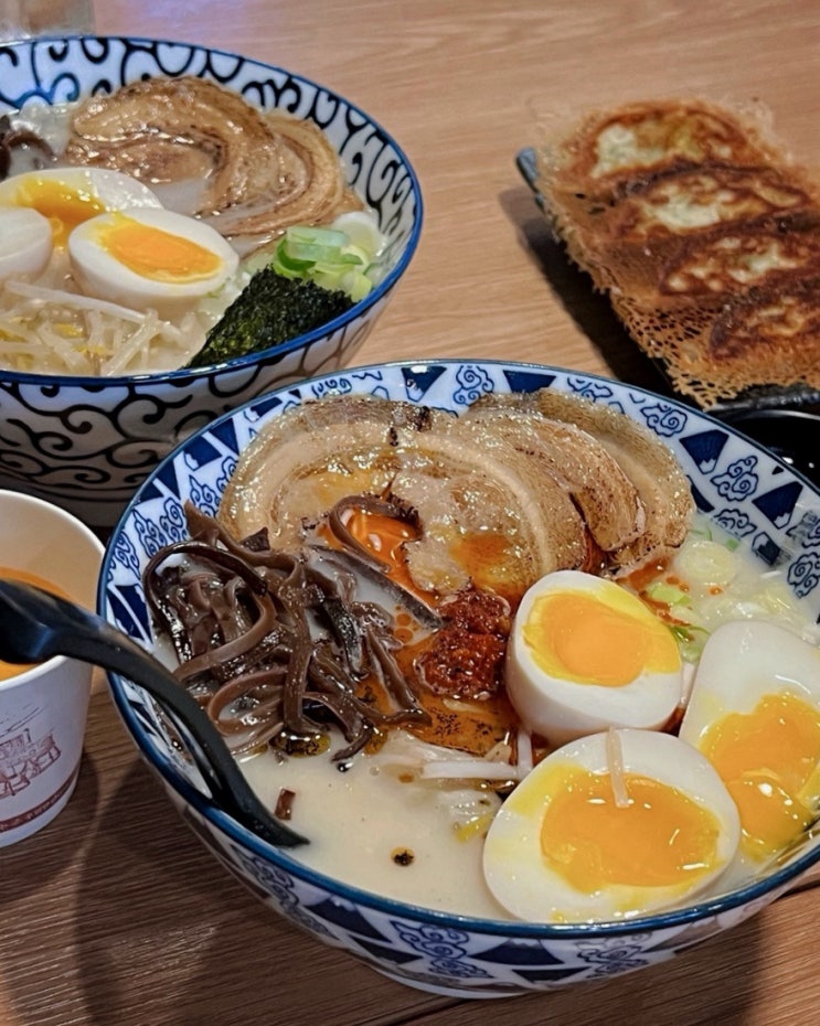 신흥역 롯데시네마에 위치한 라멘집 맛집, 후토루라멘