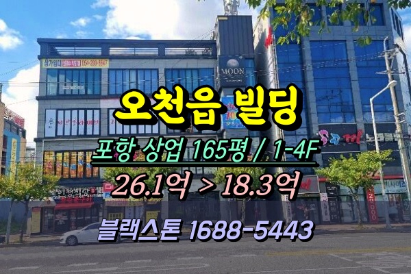  오천읍 빌딩 경매 포항남구 상가건물 20억 [2024타경65662]