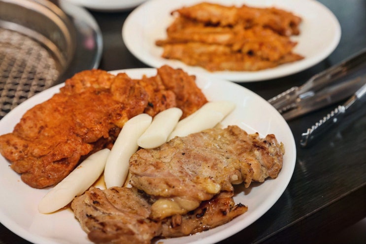  매콤한 닭갈비와 메밀쌈이 맛있는 가평남이섬맛집, 온정리 닭갈비 금강막국수 가평점