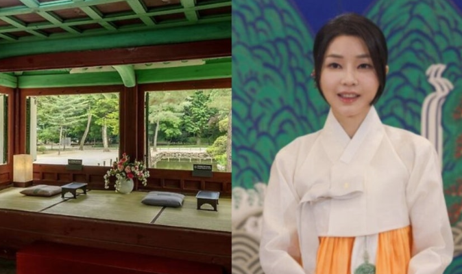  김건희 여사, 종묘 ‘차담회 논란’…의친왕 후손 “사과하라” 