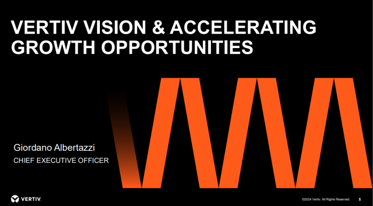 버티브 홀딩스(Vertiv Holdings) :: 폭풍처럼 성장하는 데이터센터 & AI 인프라 VRT (엔비디아의 손 떼 묻은..)