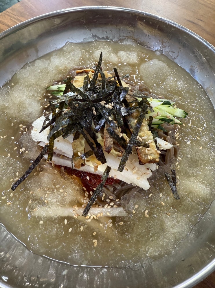  [회돈내먹] 부산 재송동 맛집 육전메밀막국수 '경호강 생오리농원' 오리탕 오리전문