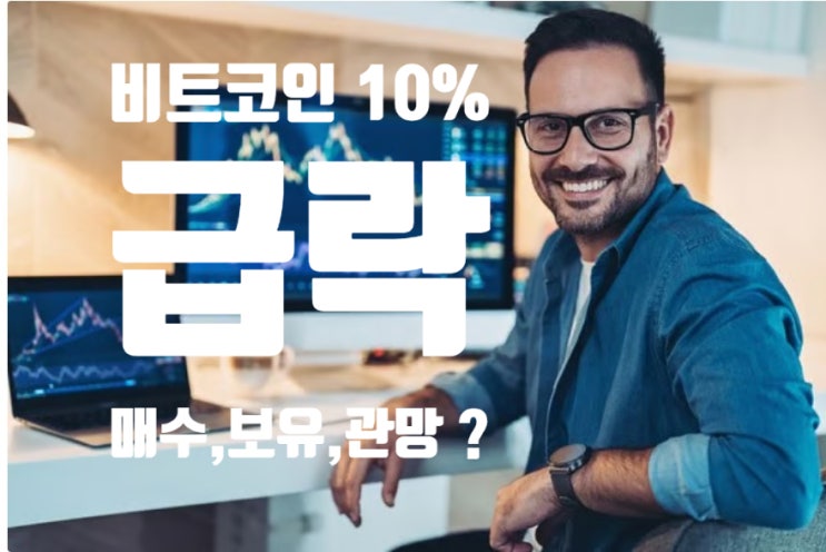  비트코인, 12만 4천 달러 돌파 후 10% 급락. 매수·매도·관망 중 무엇이 정답일까?