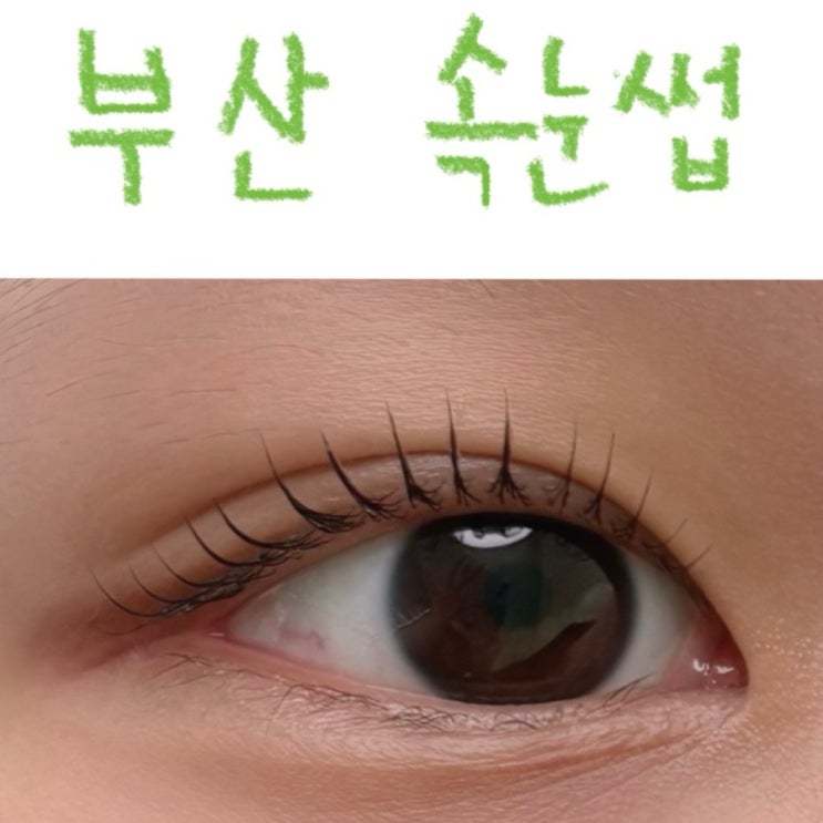  뷰티더무드 | 부산시청 속눈썸펌 블랙틴트펌 추천 후기