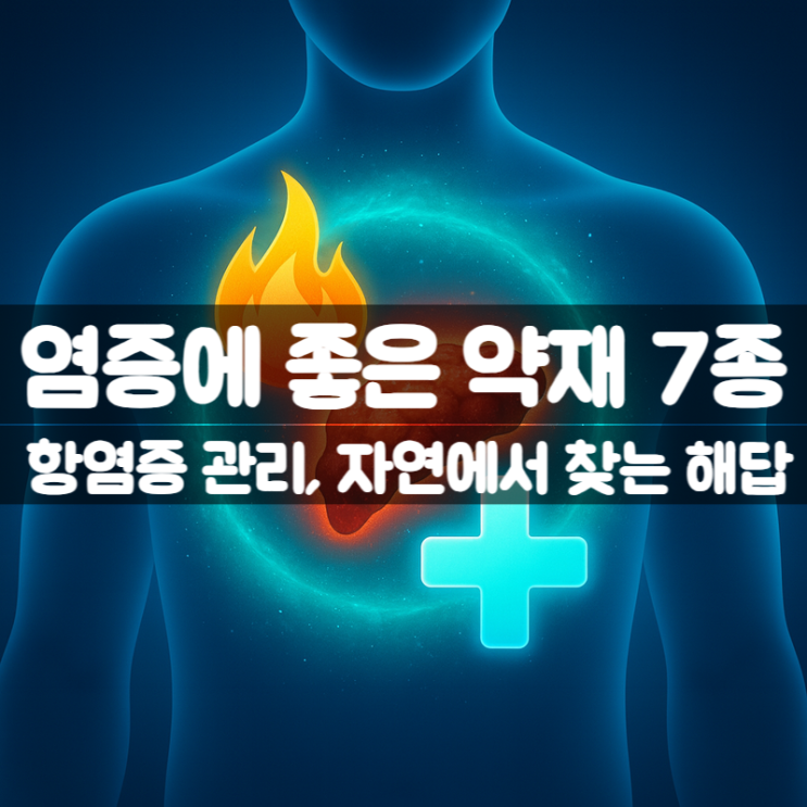  항산화, 항염으로 염증에 좋은 해독 약재 7종 총정리