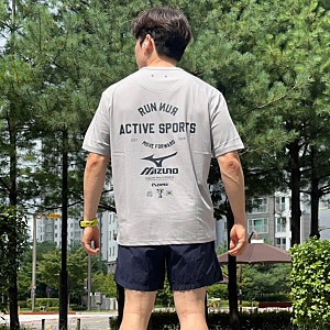 일꼬르소 미즈노 런앤무브 반팔 사이즈, 마감 좋은 오버핏 티셔츠 리뷰