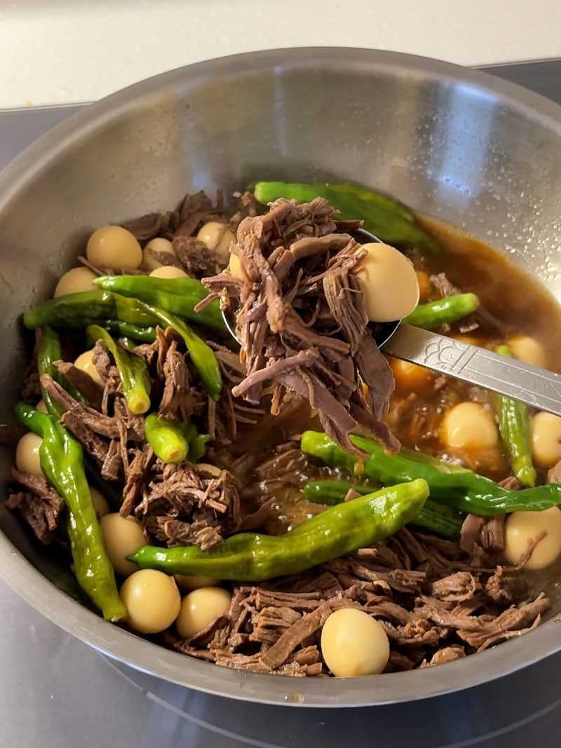 죽집 장조림 레시피 보다 3배 맛있어요 ! 본죽 장조림 만들기