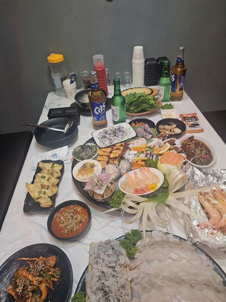  신선하고 저렴한 가격의 군산횟집 바다로가자, 가족 외식의 완벽한 조화