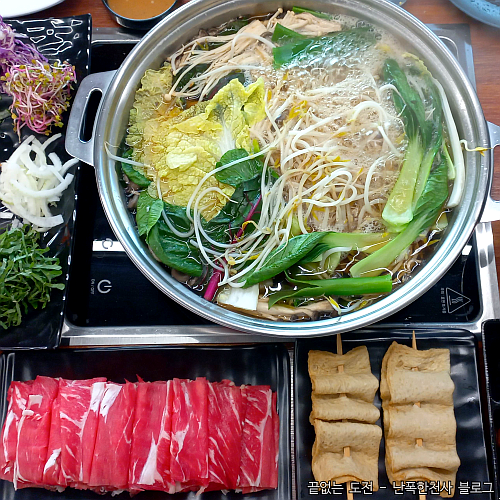 제주 무한리필 소고기 샤브샤브 맛집 무제한 샐러드바 추천