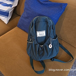 레니비 미니 스트링 백팩 딥그린 leneeb Mini string backpack Deep green [구매 : 2025.08]