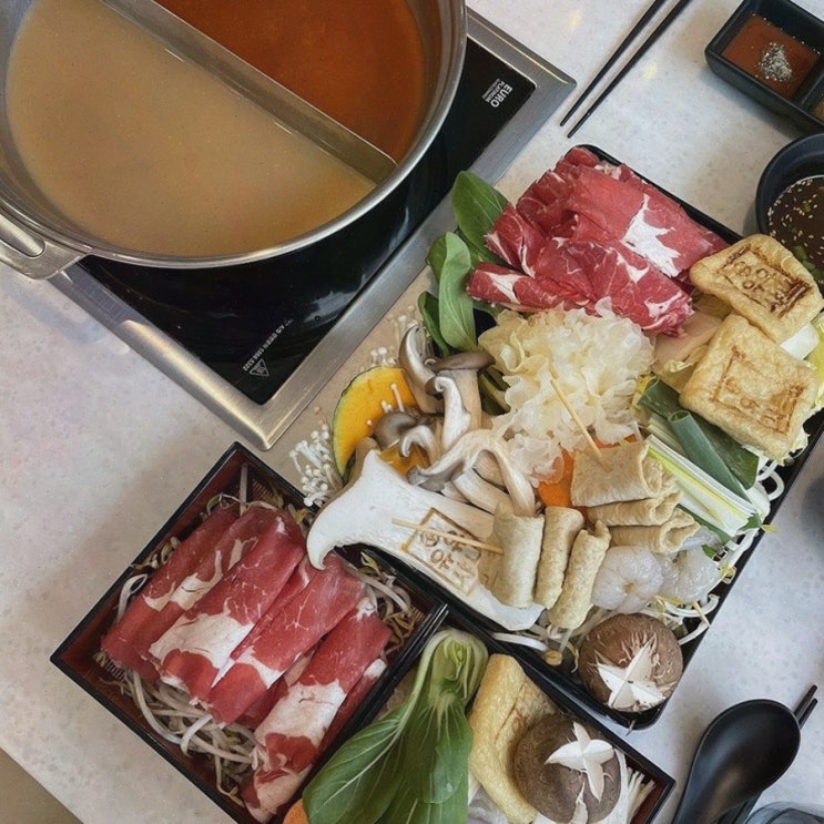  동천동맛집 유유샤브에서의 즐거운 모임