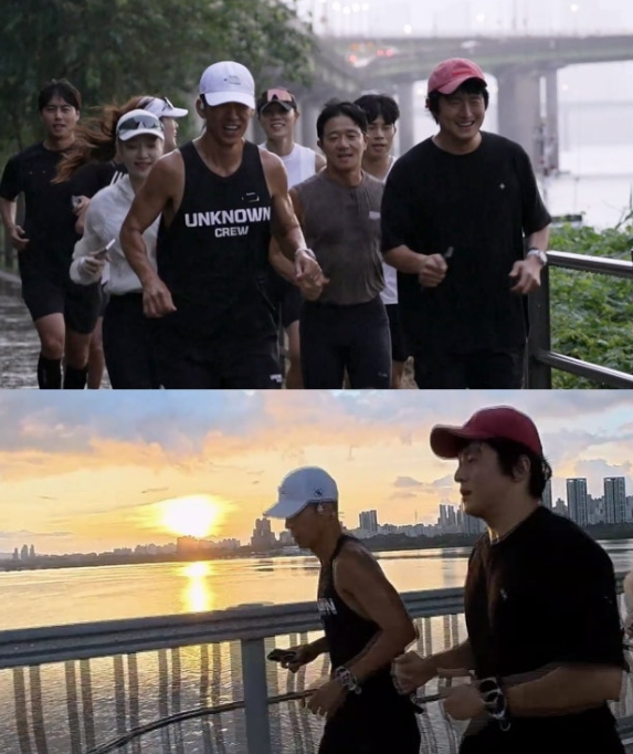  기안84, 새벽 4시 기상! 션과 함께한 ‘광기의 15km 한강 러닝’ 도전기 ️