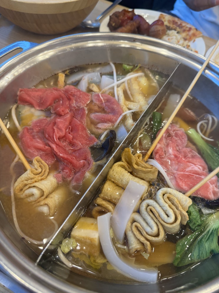  개금동 샤브샤브 샤브빈, 월남쌈 스테이크 디저트까지 완벽하게 즐기는 곳