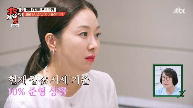 **내 <b>반포 아파트</b>, 내놔! <b>김지혜</b>, 이혼 시 재산분할 폭탄 발언!**