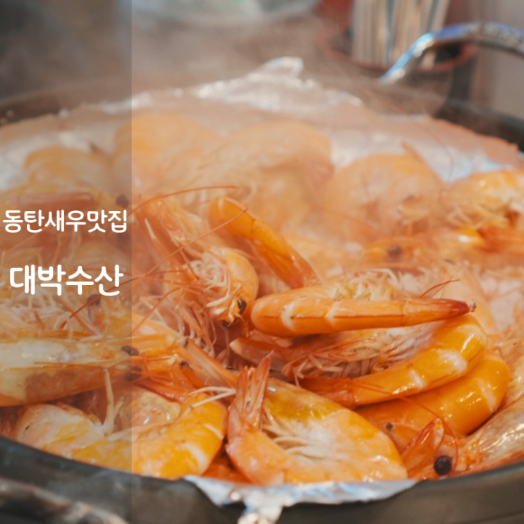  동탄 횟집 남광장대박수산 대하 철 새우소금구이