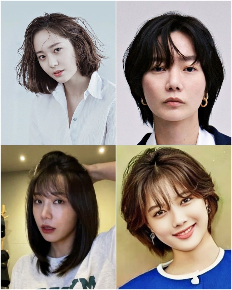  2025 단발 헤어스타일 추천, 얼굴형 별 여자 단발 레이어드컷 모음.zip
