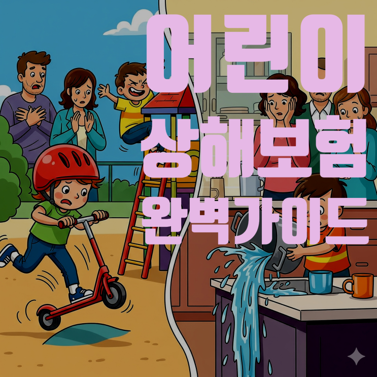  어린이 상해 보험, 천방지축 우리 아이를 위한 필수템! (2025년 최신 정보 총정리)