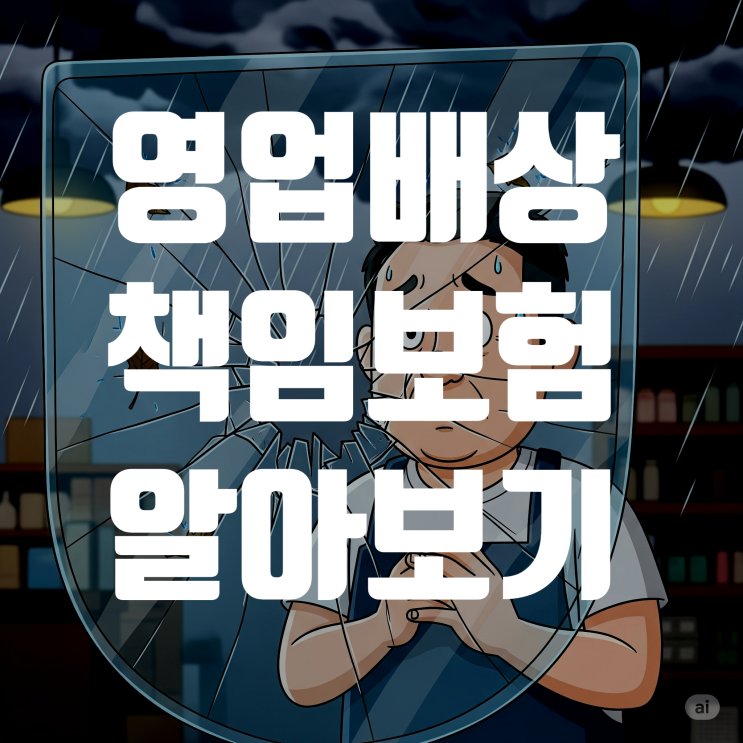  사장님을 위한 영업배상책임보험 알아보기