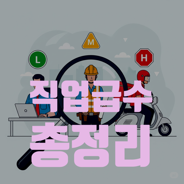  내 보험료를 결정하는 숨은 열쇠, '직업급수' 총정리