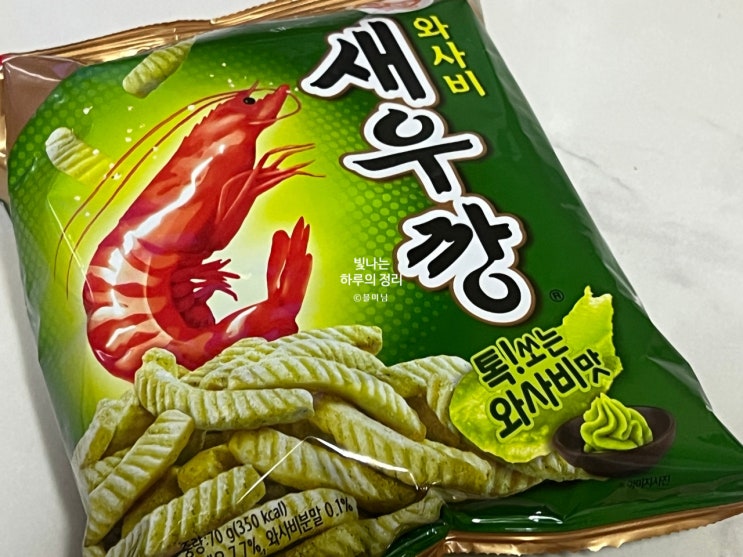 농심 60주년 기념 와사비 새우깡 와사비 덕후라면 추천